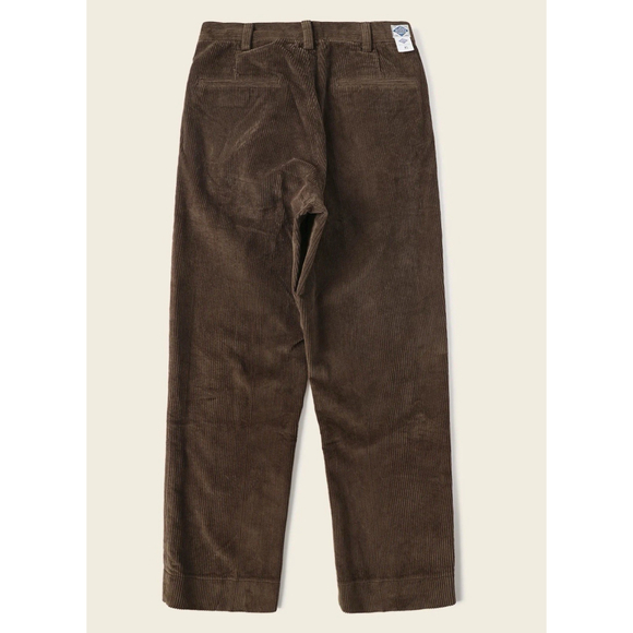 Corduroy Pants Men Pleated Casual Trousers Loose Workwear Pant S 🇺🇸SHIP - Picture 4 of 16